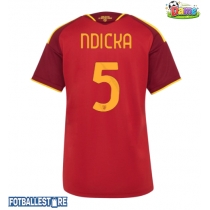 AS Roma Evan Ndicka #5 Hjemmedrakt Dame 2026-27 Kortermet